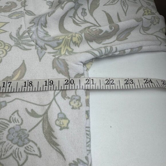 Travis Mathew Day on the Bay Cloud Women Lrg Fleece Sweatshirt Floral Activewear - Picture 5 of 10